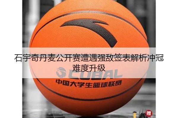 石宇奇丹麦公开赛遭遇强敌签表解析冲冠难度升级